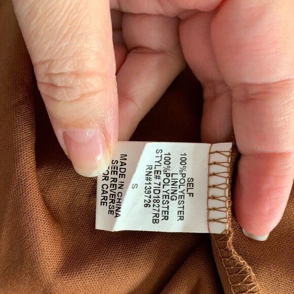 Honey Belle Midnight Reveries Brown Floral Velvet Short Sleeve Corset Dress - Picture 11 of 14